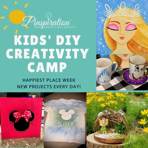 Creativity Camp at Pinspiration Chesterfield - Happiest Place Week 3