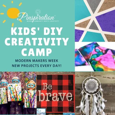 Creativity Camp at Pinspiration Chesterfield - Modern Makers Week 5