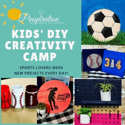 Creativity Camp at Pinspiration Chesterfield - Sports Lovers Week 2