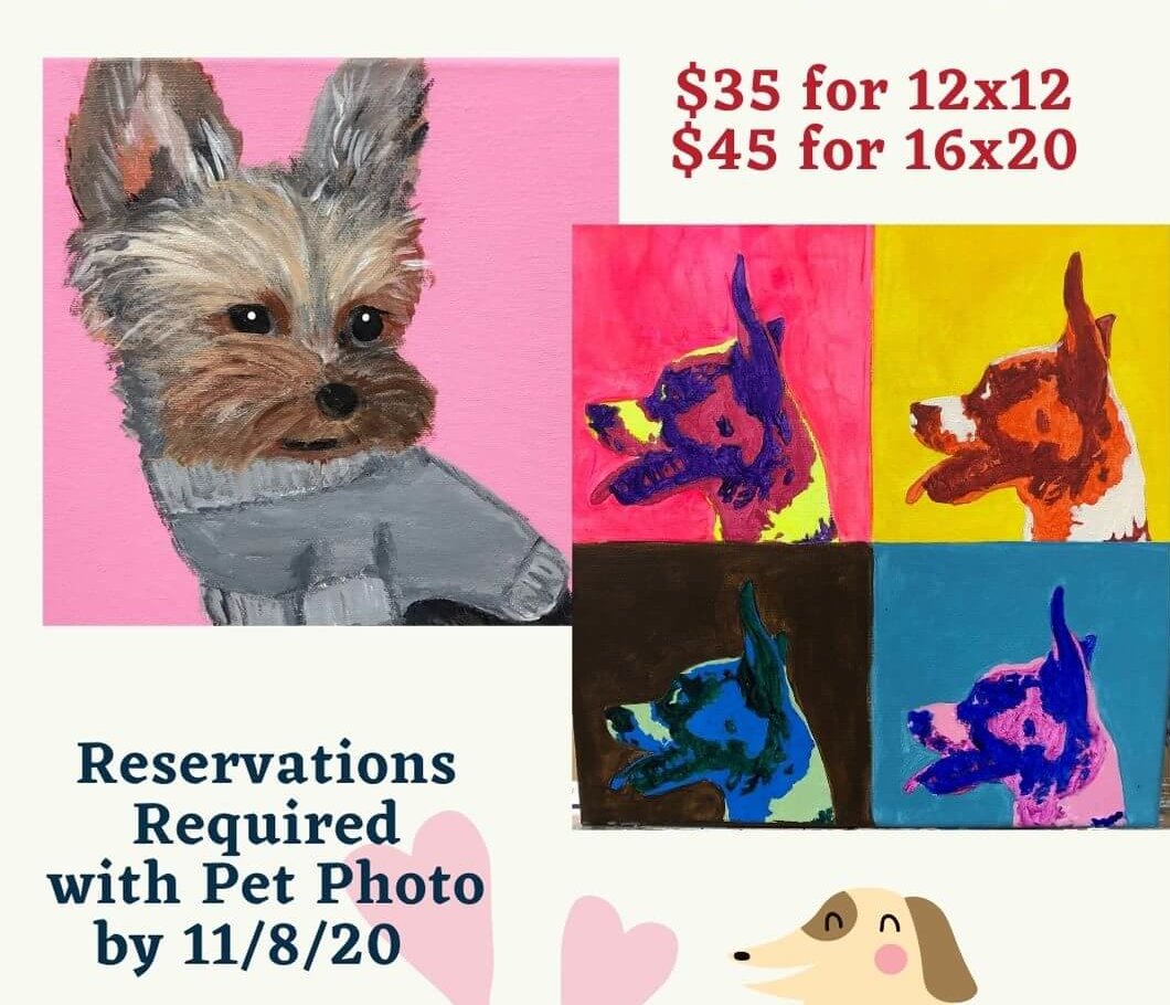 Paint Your Pet at Pinspiration Chesterfield