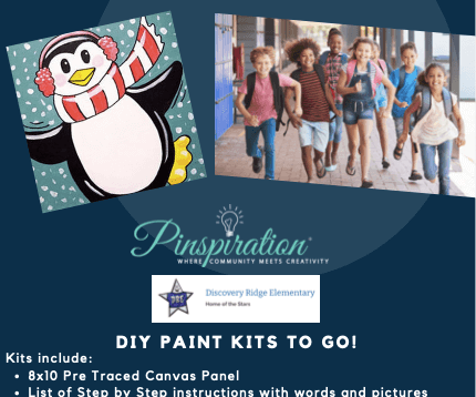 Discovery Ridge PTO Paint Kits with Pinspiration