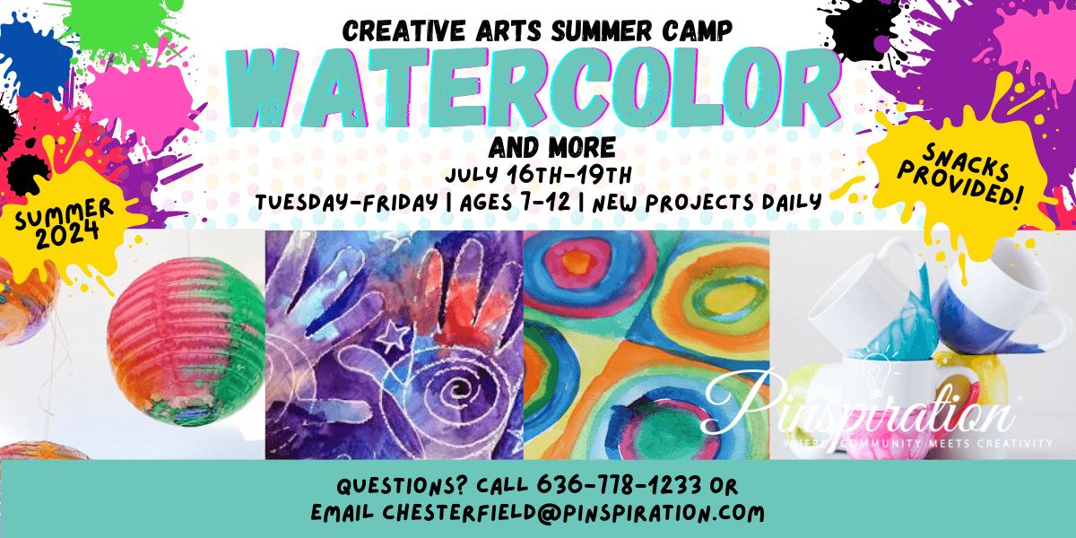 Watercolor and More Summer Camp