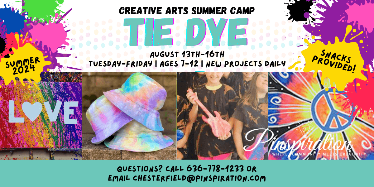 Tie Dye Art Summer Camp